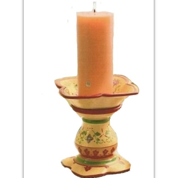 NIB Partylite Bohemian Spice Pilar/taper holder - Picture 2 of 9